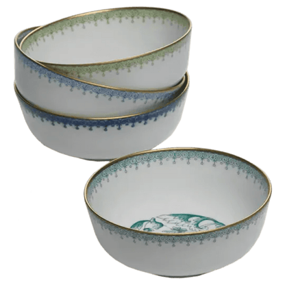 Cornflower Lace Dessert Bowl - Hosted by Kelly Gaudreau