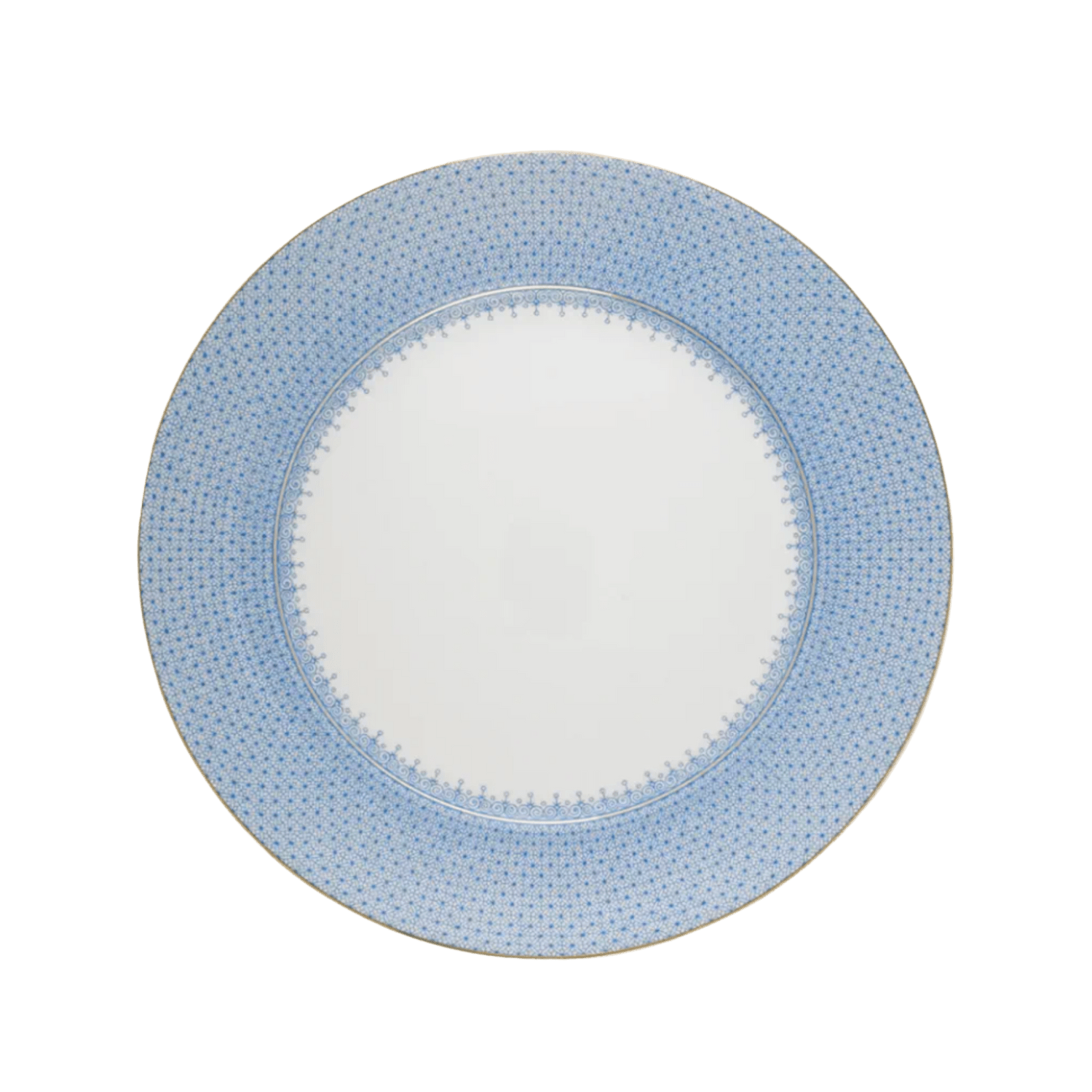 Cornflower Lace Service Plate - Hosted by Kelly Gaudreau