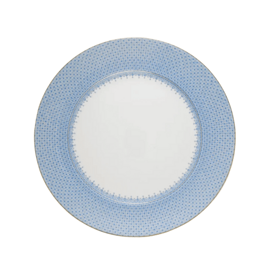 Cornflower Lace Service Plate - Hosted by Kelly Gaudreau