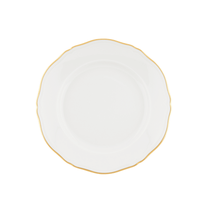 Corona Flat Dinner Plate - Gold - Hosted by Kelly Gaudreau