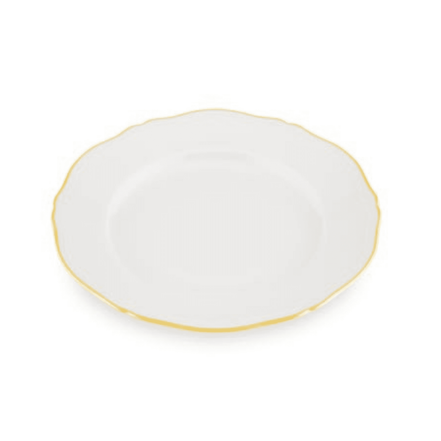 Corona Flat Dinner Plate - Gold - Hosted by Kelly Gaudreau