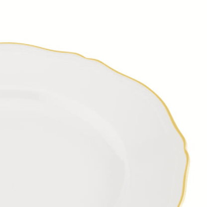 Corona Flat Dinner Plate - Gold - Hosted by Kelly Gaudreau
