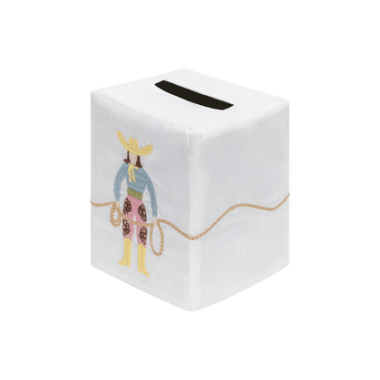 Cowgirl Tissue Box Cover - Hosted by Kelly Gaudreau