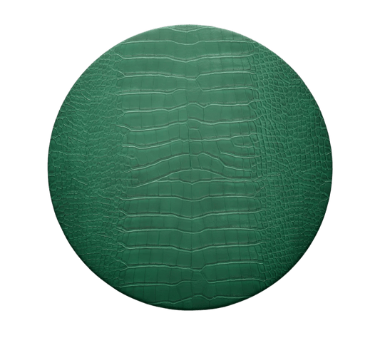 Croco Placemats in Emerald - Set of 4 - Hosted by Kelly Gaudreau
