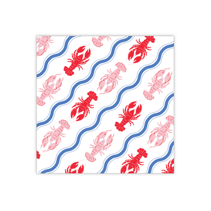 Le Lobster Lunch Napkins – Set of 20