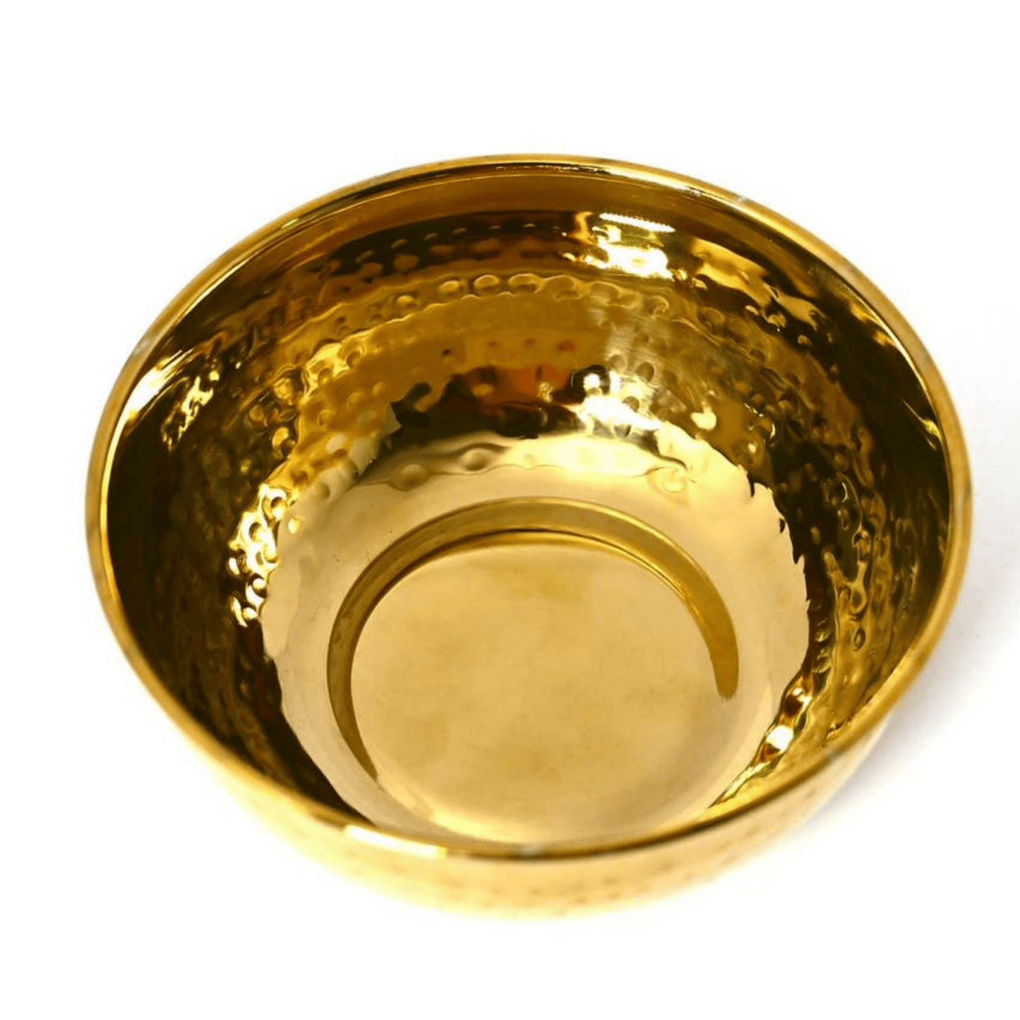Dal Serving Bowl - Hammered Stainless Steel - Hosted by Kelly Gaudreau