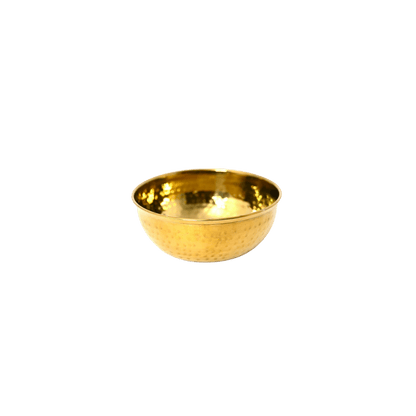 Dal Serving Bowl - Hammered Stainless Steel - Hosted by Kelly Gaudreau