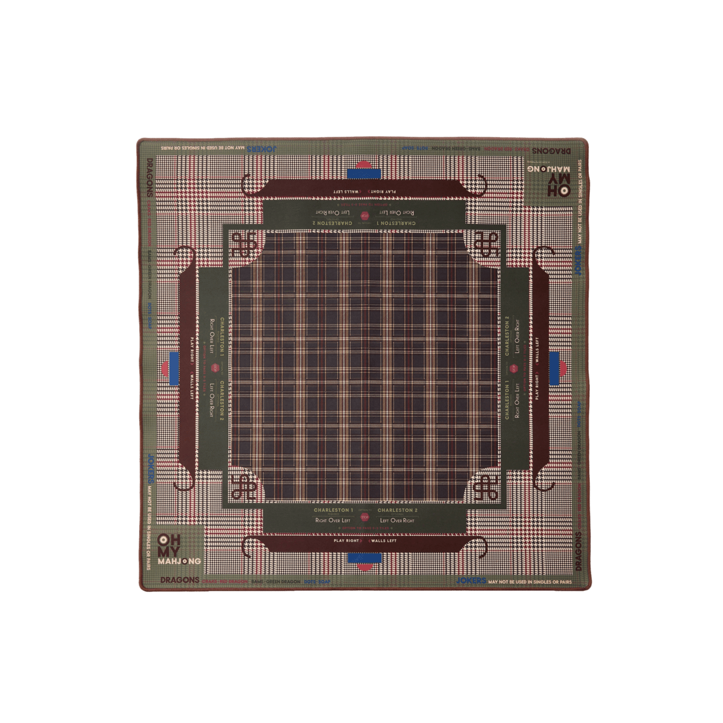 Dapper Mat - Brown/Green - Hosted by Kelly Gaudreau