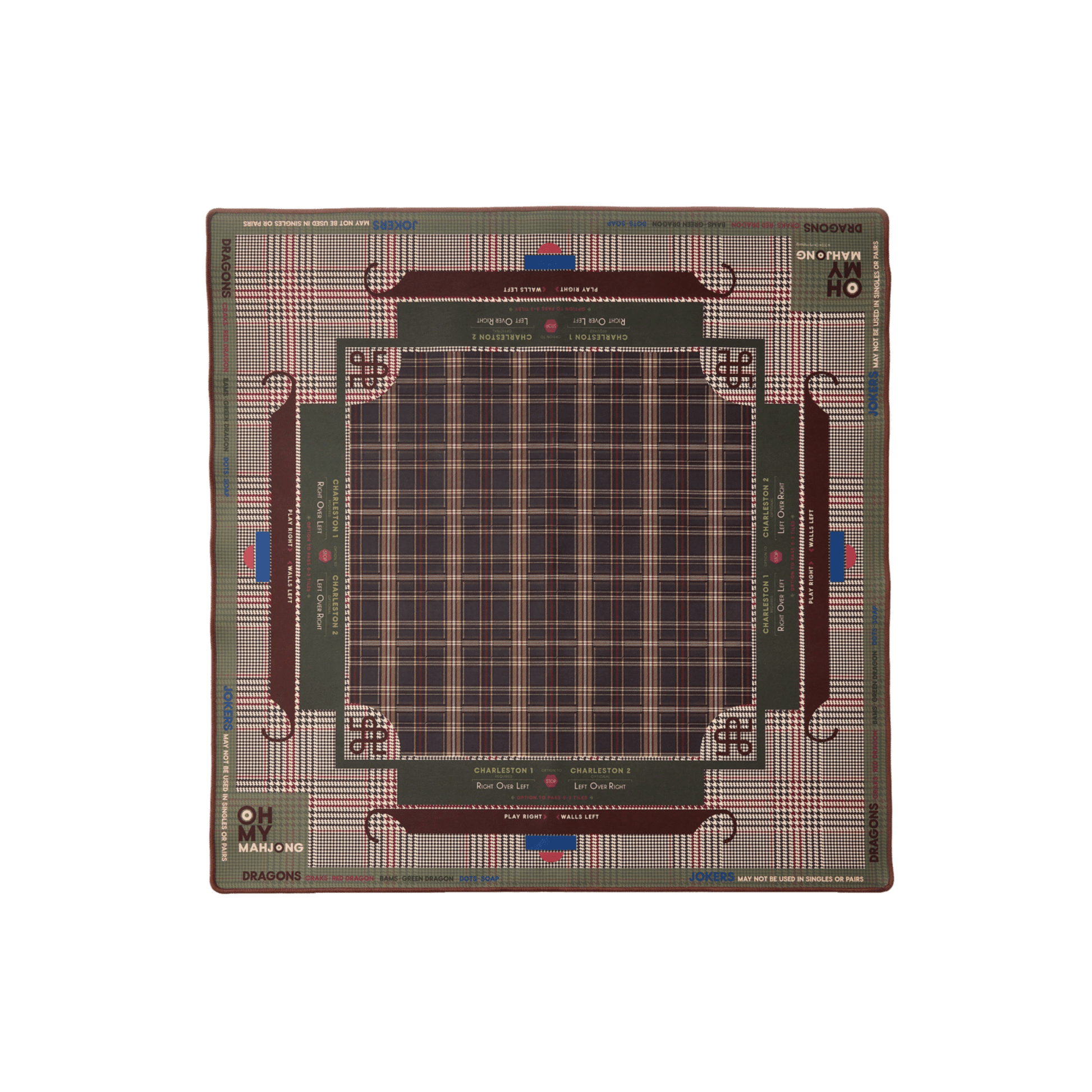 Dapper Mat - Brown/Green - Hosted by Kelly Gaudreau