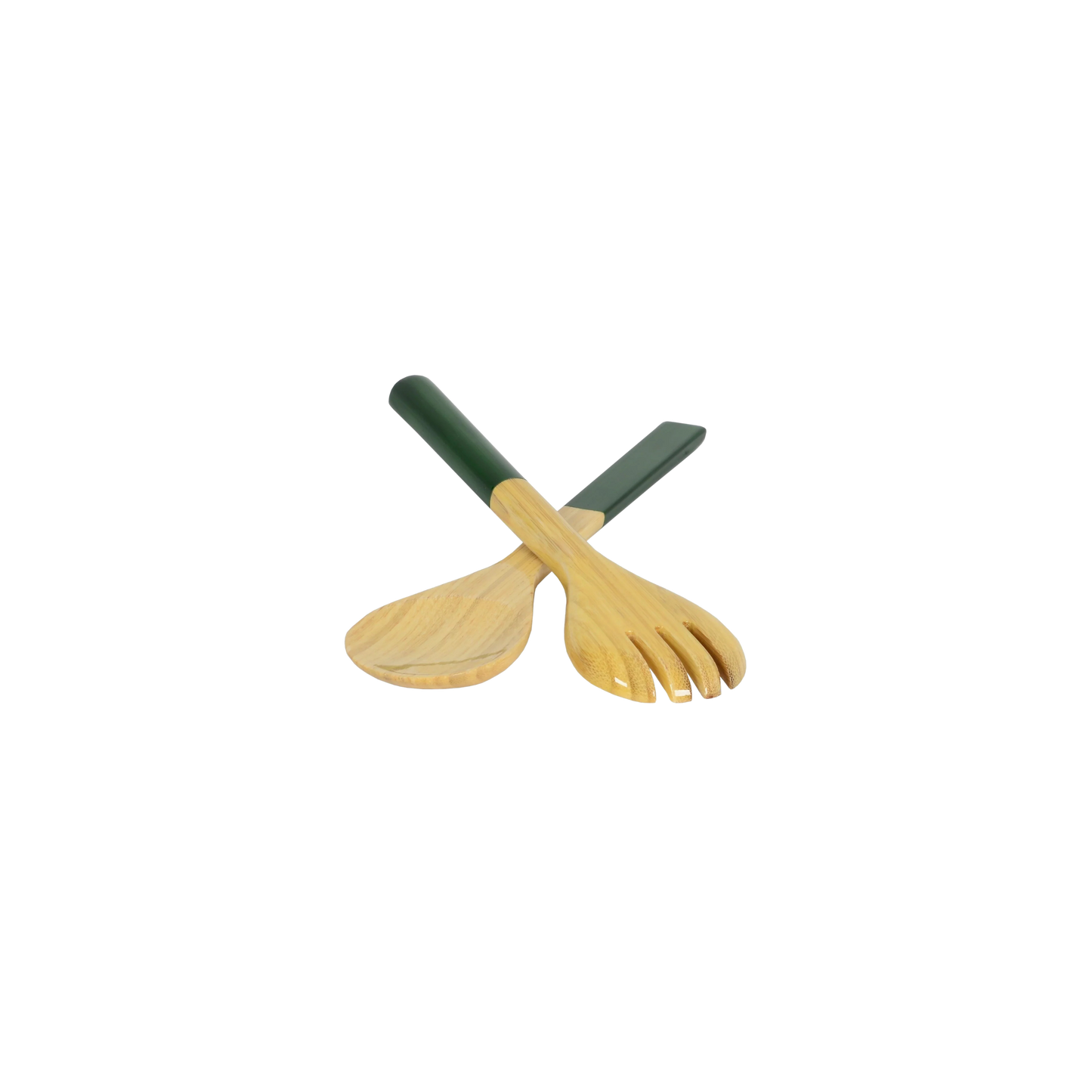 Small Bamboo Salad Servers