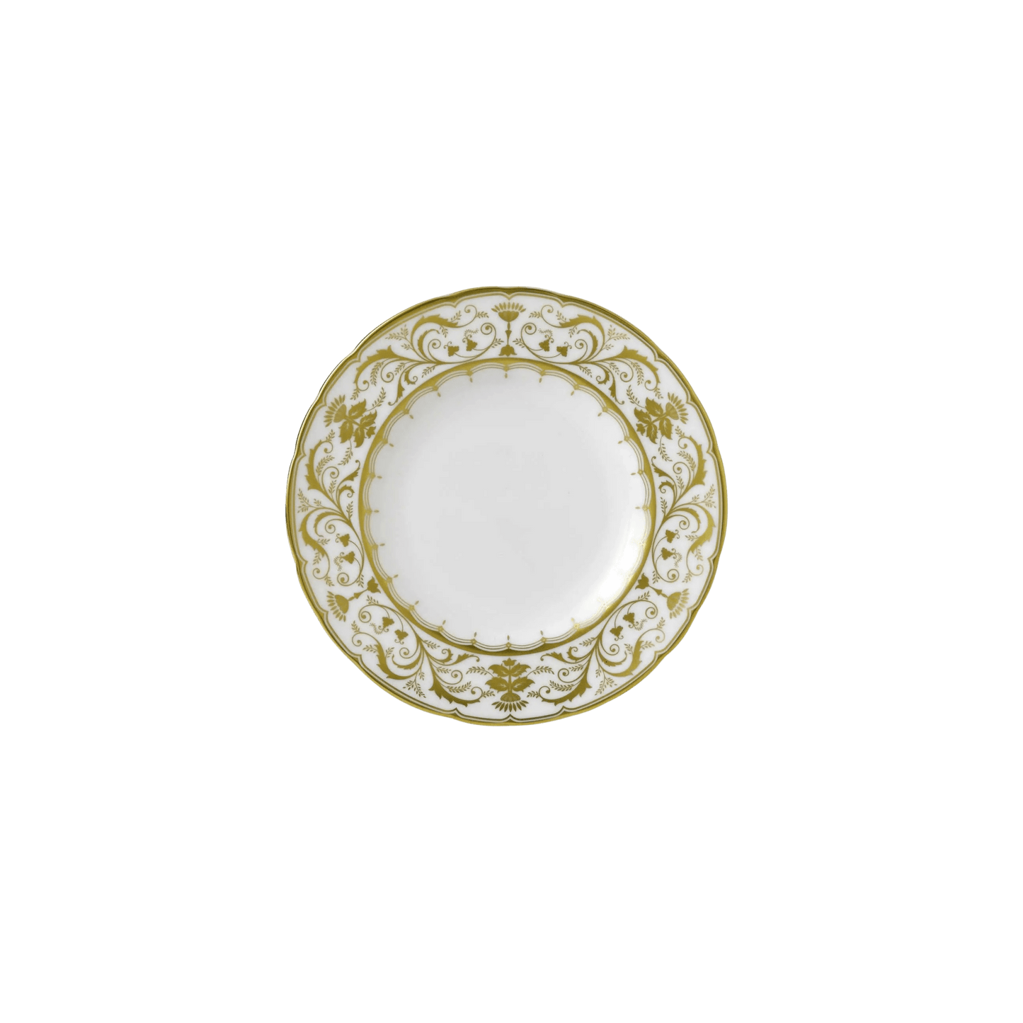 Darley Abbey White Bread and Butter Plate - Hosted by Kelly Gaudreau