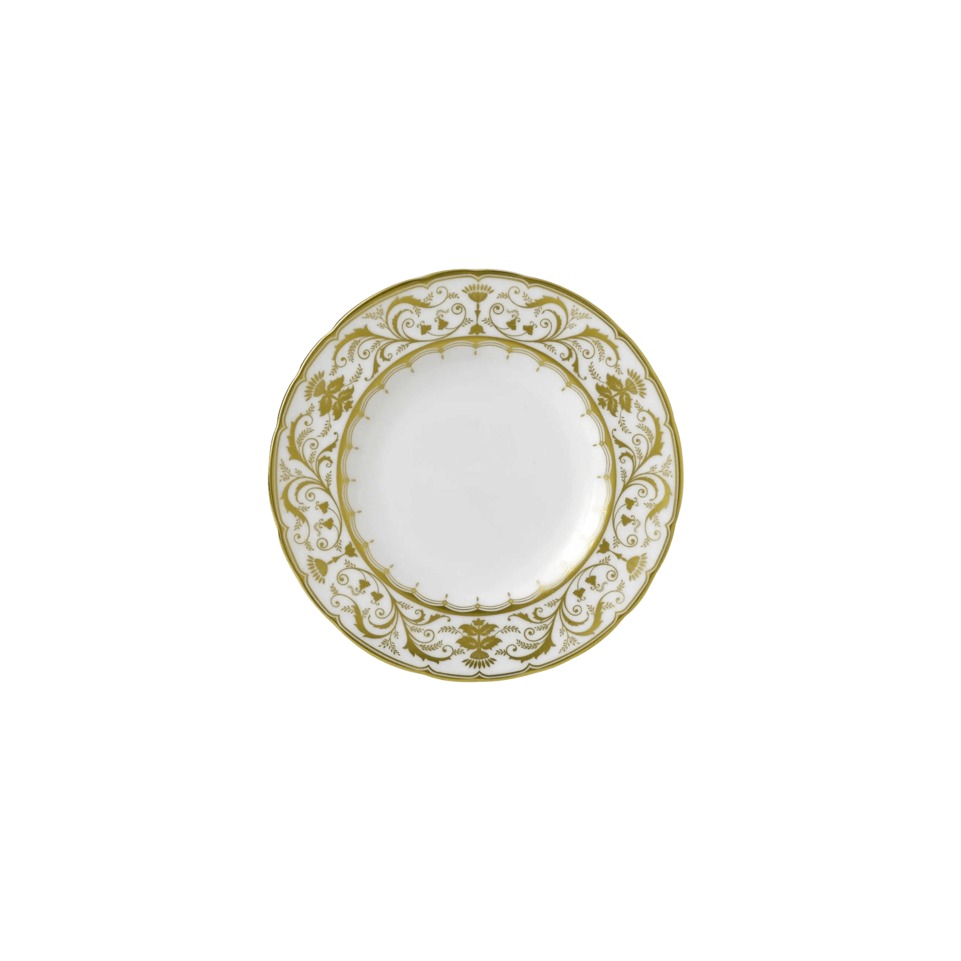 Darley Abbey White Bread and Butter Plate - Hosted by Kelly Gaudreau