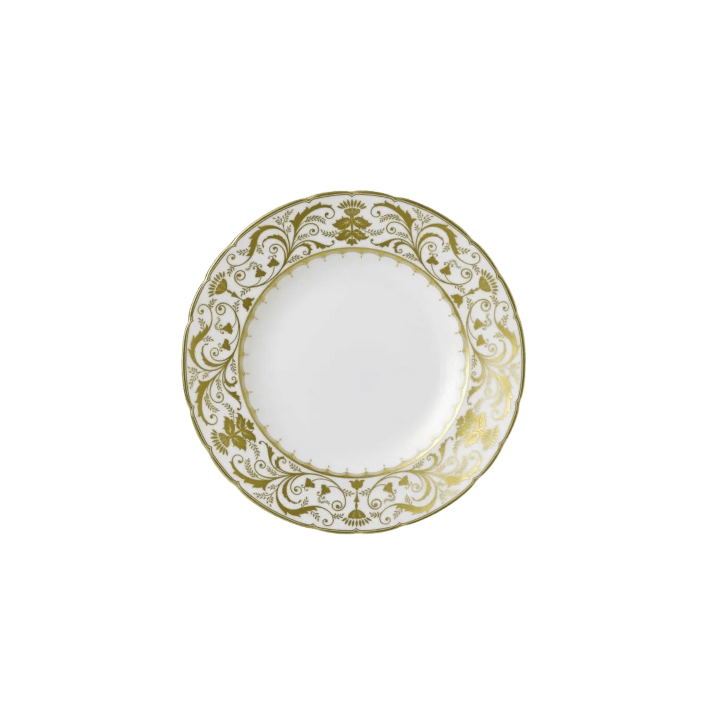 Darley Abbey White Salad Plate - Hosted by Kelly Gaudreau