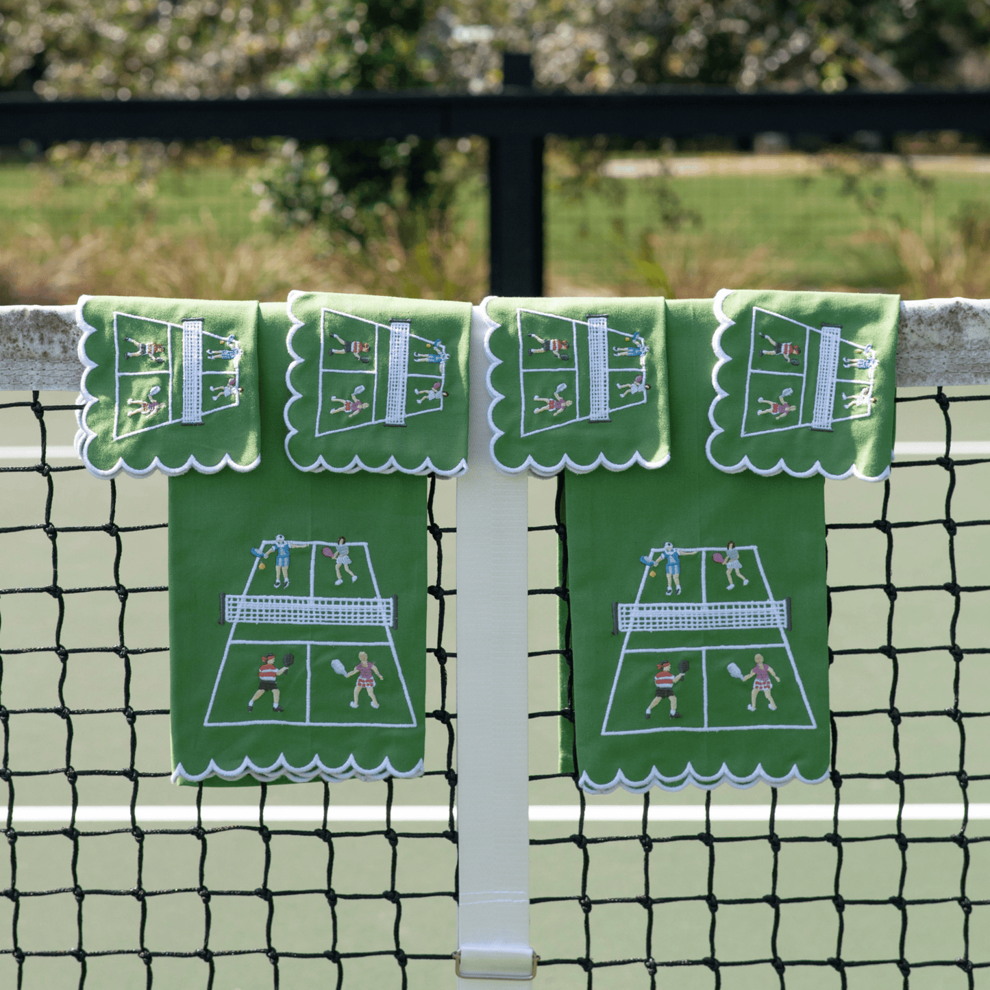 Day at the Courts Cocktail Napkins - Set of 4 - Hosted by Kelly Gaudreau
