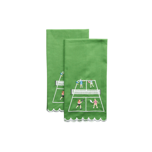 Day at the Courts Tea Towels - Set of 2 - Hosted by Kelly Gaudreau