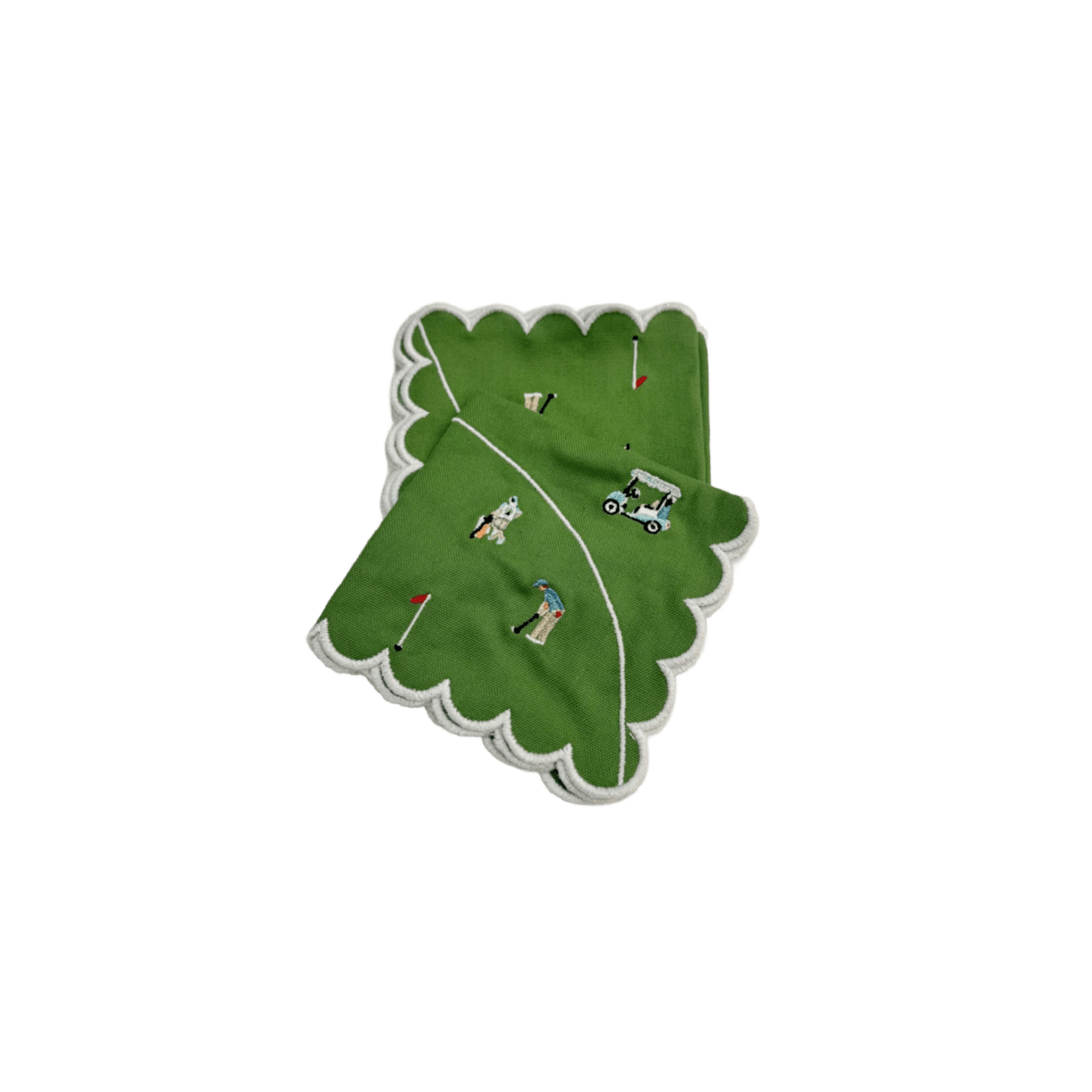 Day at the Golf Course Cocktail Napkins - Set of 4 - Hosted by Kelly Gaudreau