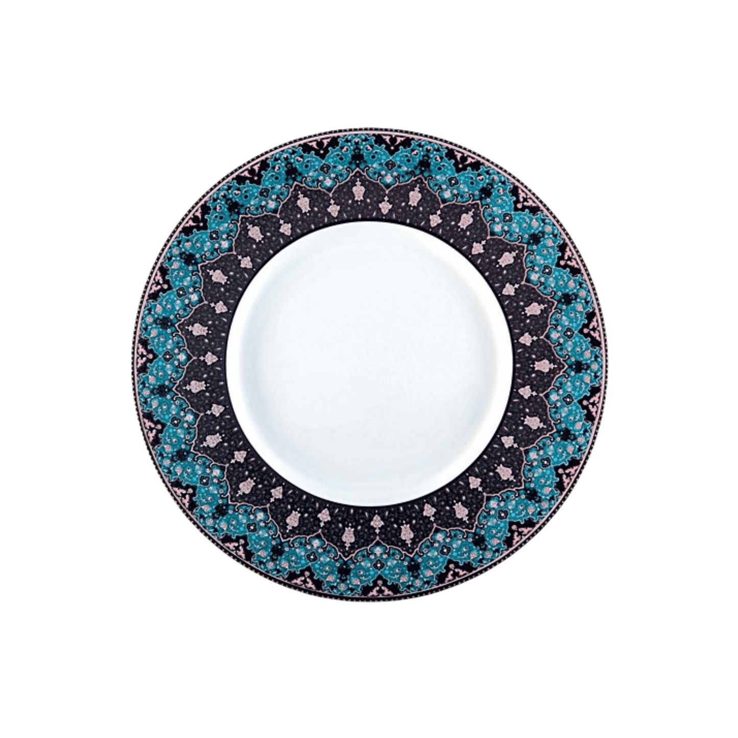 Dhara Peacock Dinner Plate - Hosted by Kelly Gaudreau