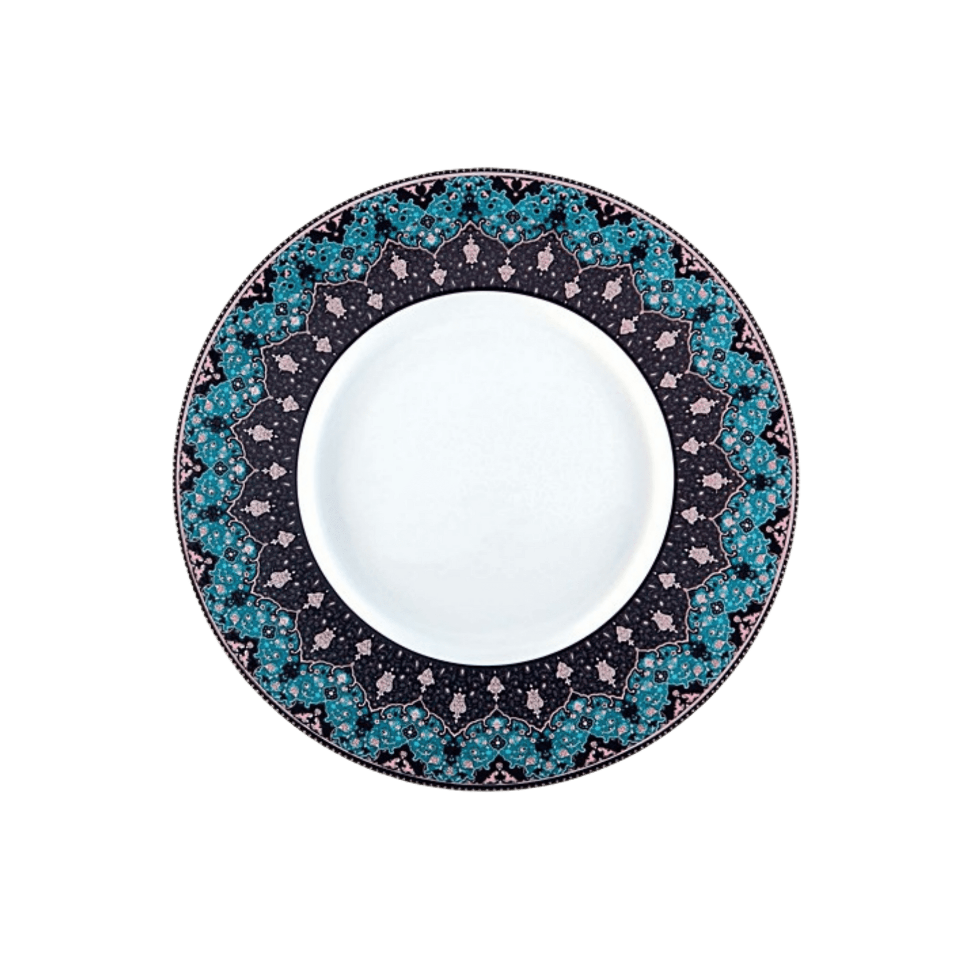 Dhara Peacock Dinner Plate - Hosted by Kelly Gaudreau