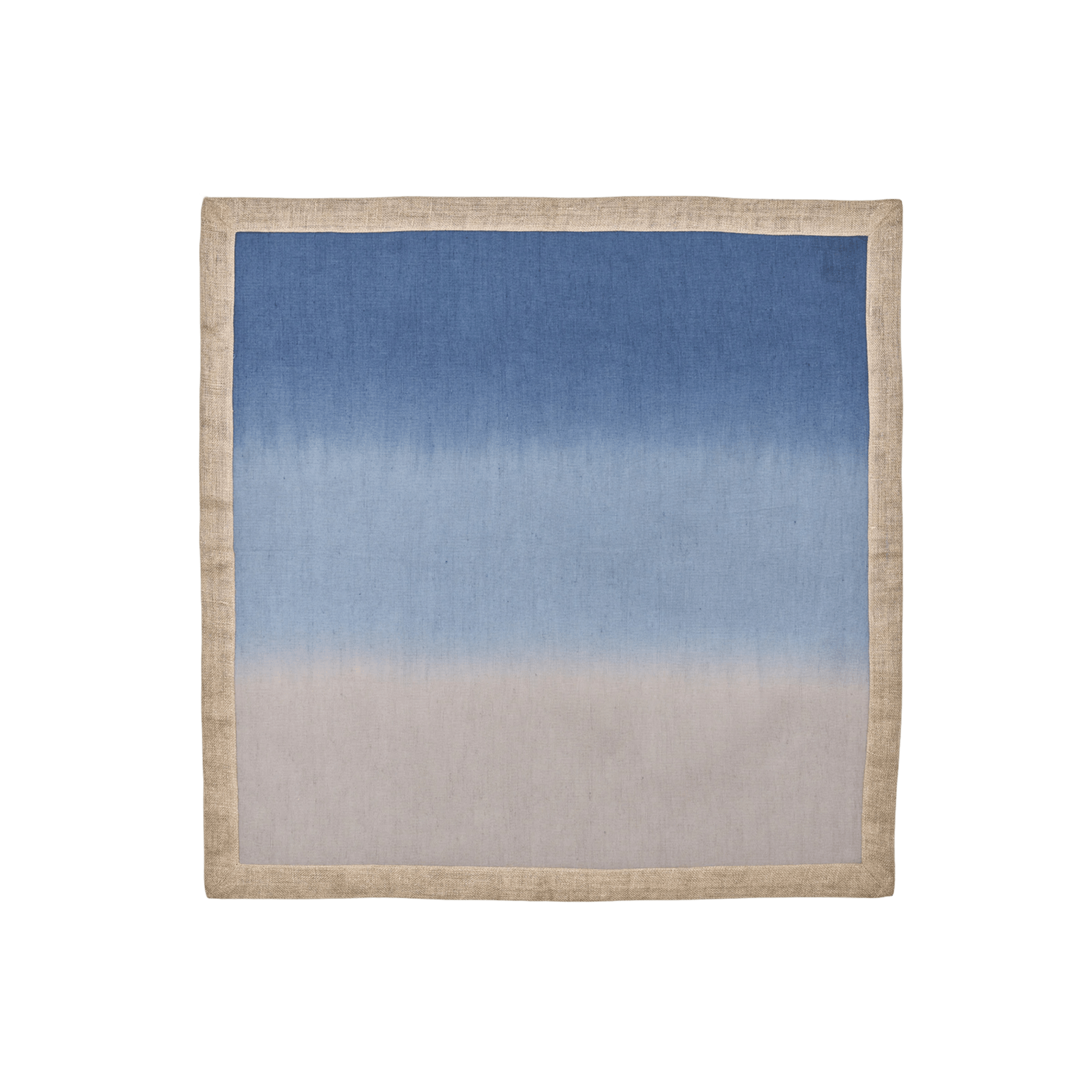 Dip Dye Napkins in Blue and Gray - Set of 4 - Hosted by Kelly Gaudreau