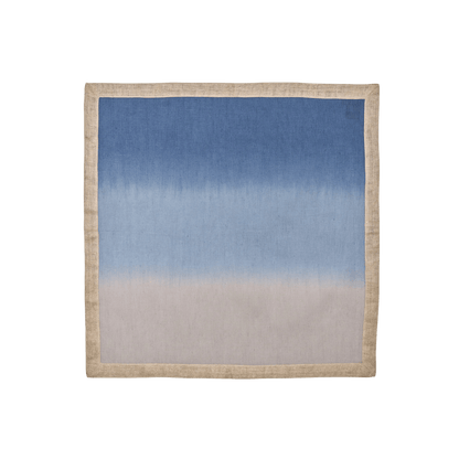 Dip Dye Napkins in Blue and Gray - Set of 4 - Hosted by Kelly Gaudreau