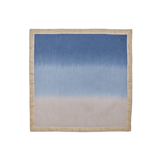 Dip Dye Napkins in Blue and Gray - Set of 4 - Hosted by Kelly Gaudreau