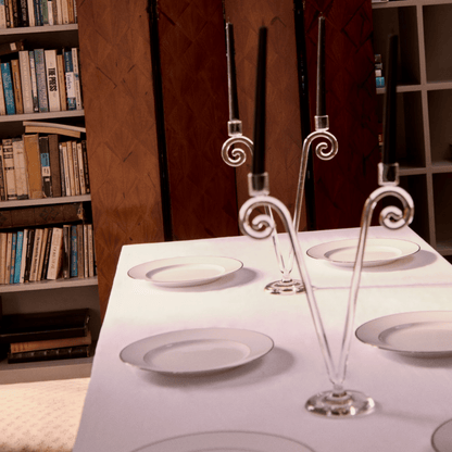 Double Stem Spiral Candleholder - Hosted by Kelly Gaudreau
