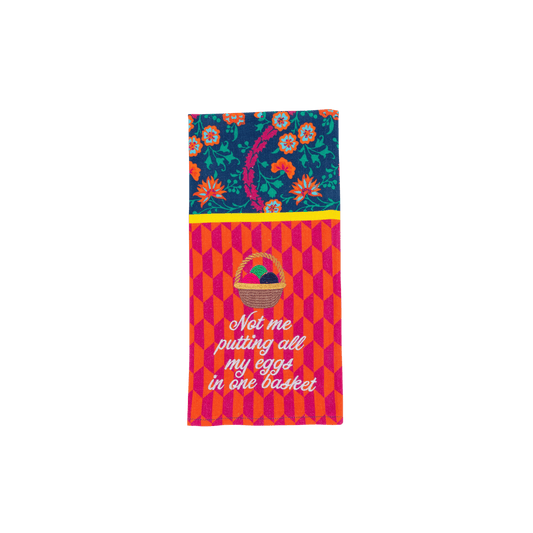 Eggs Basket Dish Towel - Hosted by Kelly Gaudreau