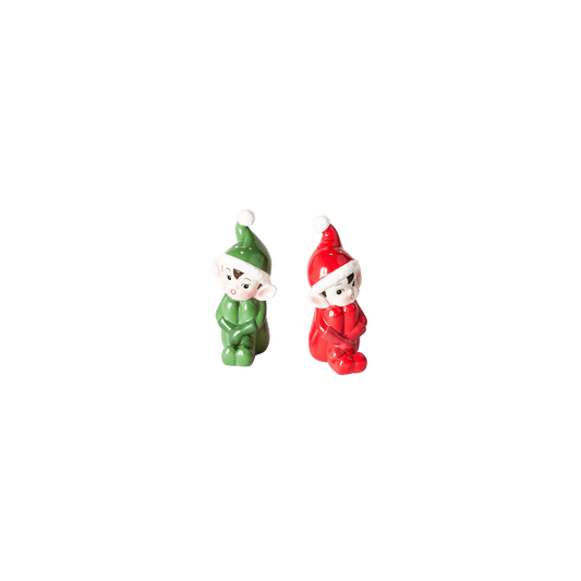 Elf Salt & Pepper Shakers - Hosted by Kelly Gaudreau