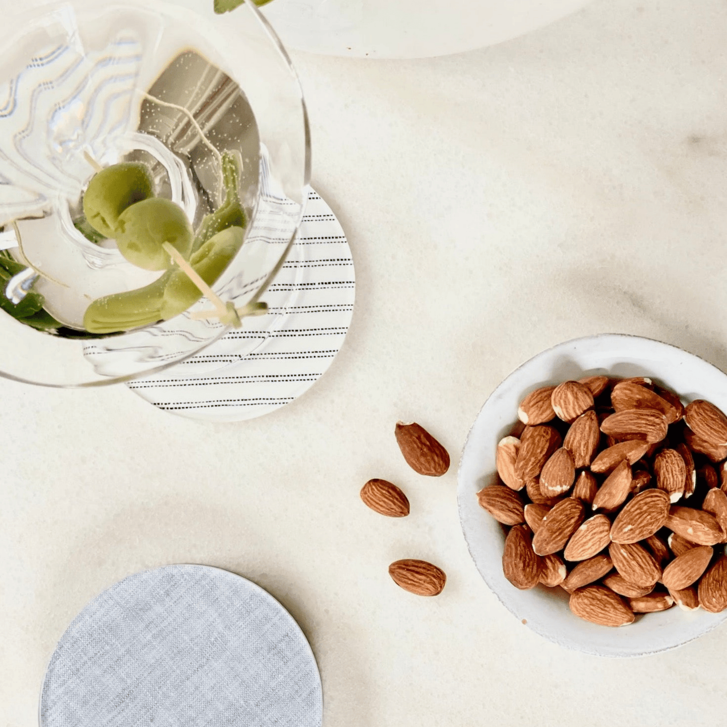 Eliot Ticking Coaster - Set of 2 - Hosted by Kelly Gaudreau