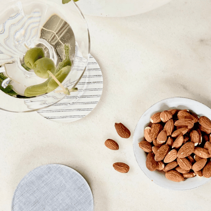 Eliot Ticking Coaster - Set of 2 - Hosted by Kelly Gaudreau