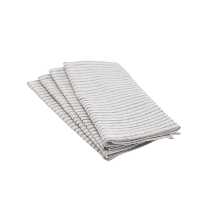 Eliot Ticking Napkin - Set of 4 - Hosted by Kelly Gaudreau