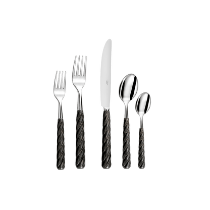 Ellipse Wood 5 Piece Place Setting - Hosted by Kelly Gaudreau