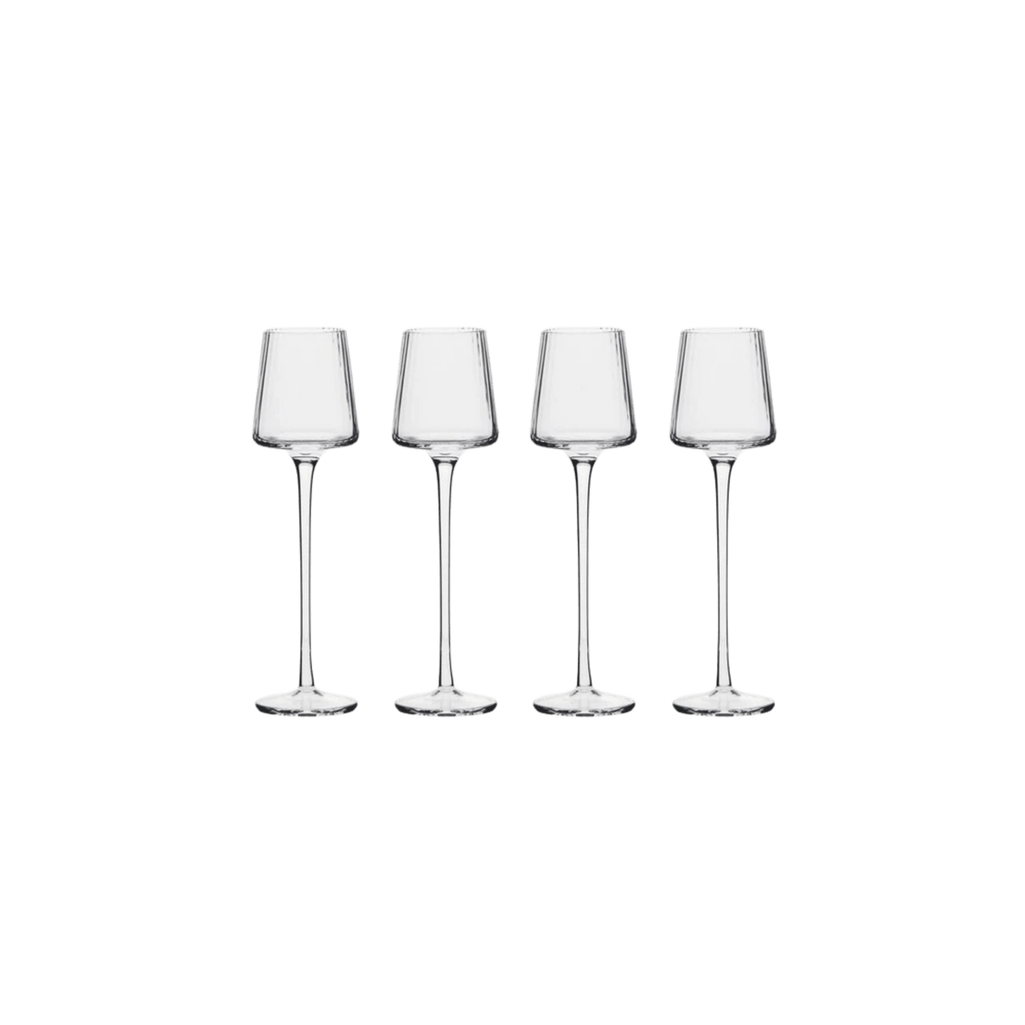 Empire Clear Cordial Glasses - Set of 4 - Hosted by Kelly Gaudreau