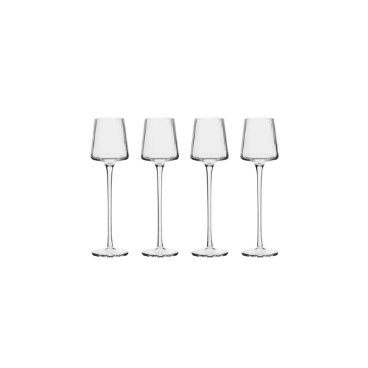 Empire Clear Cordial Glasses - Set of 4 - Hosted by Kelly Gaudreau