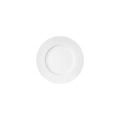 Empire White Dessert Plate - Hosted by Kelly Gaudreau