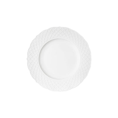 Empire White Dessert Plate - Hosted by Kelly Gaudreau