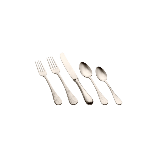 Epoque Pewter Champagne 5 Piece Place Setting - Hosted by Kelly Gaudreau