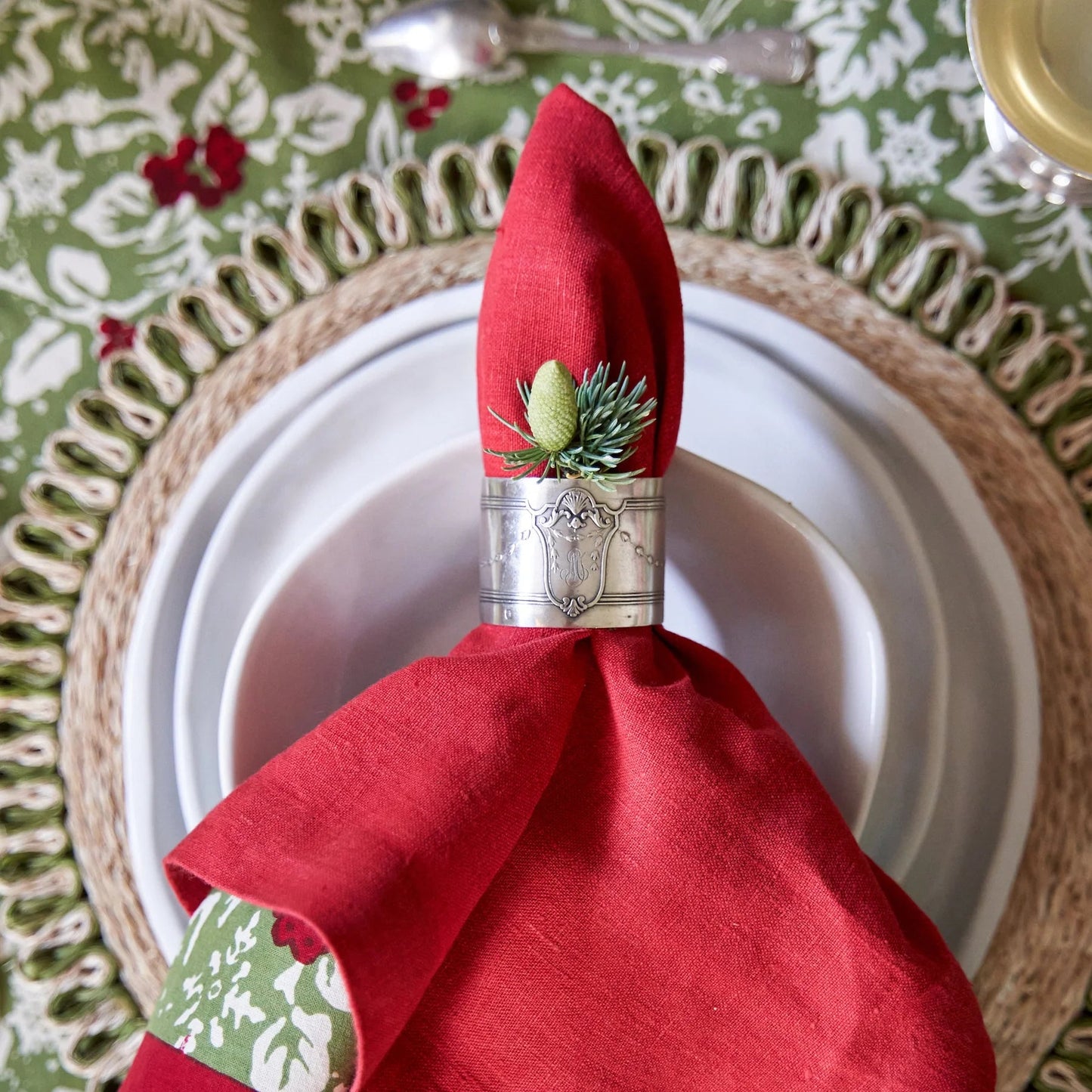 Everyday Napkins Cranberry - Set of 4 - Hosted by Kelly Gaudreau