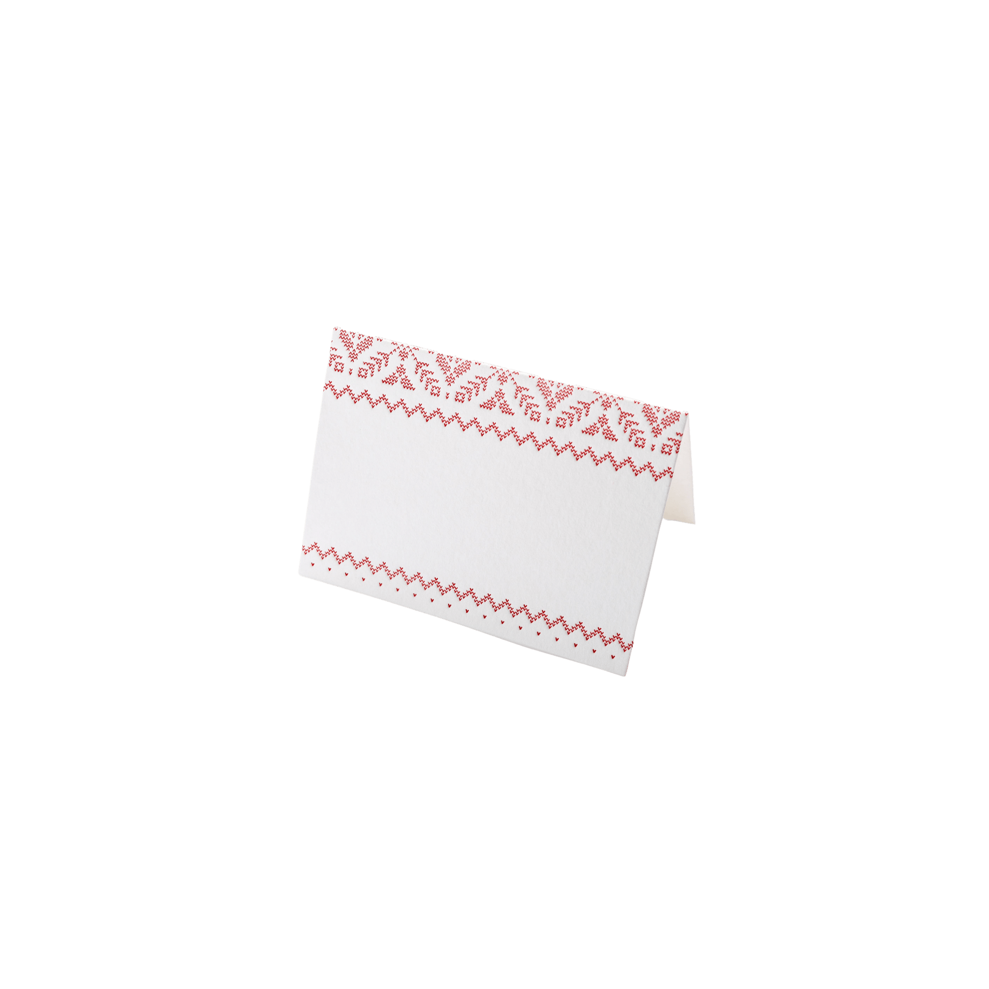 Fair Isle Folded Place Cards - Hosted by Kelly Gaudreau