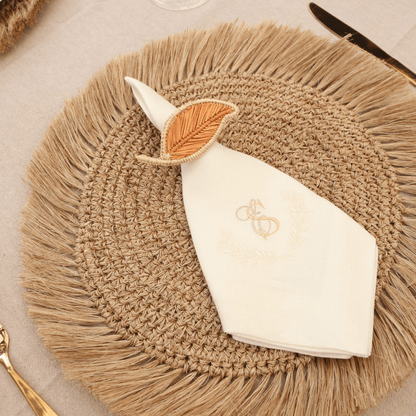 Fall Leaf Napkin Ring - Hosted by Kelly Gaudreau