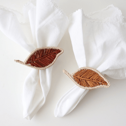 Fall Leaf Napkin Ring - Hosted by Kelly Gaudreau