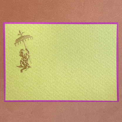 Fancy Monkey Gift Enclosure Card - Pack of 6 - Hosted by Kelly Gaudreau