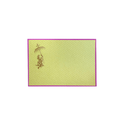Fancy Monkey Gift Enclosure Card - Pack of 6 - Hosted by Kelly Gaudreau