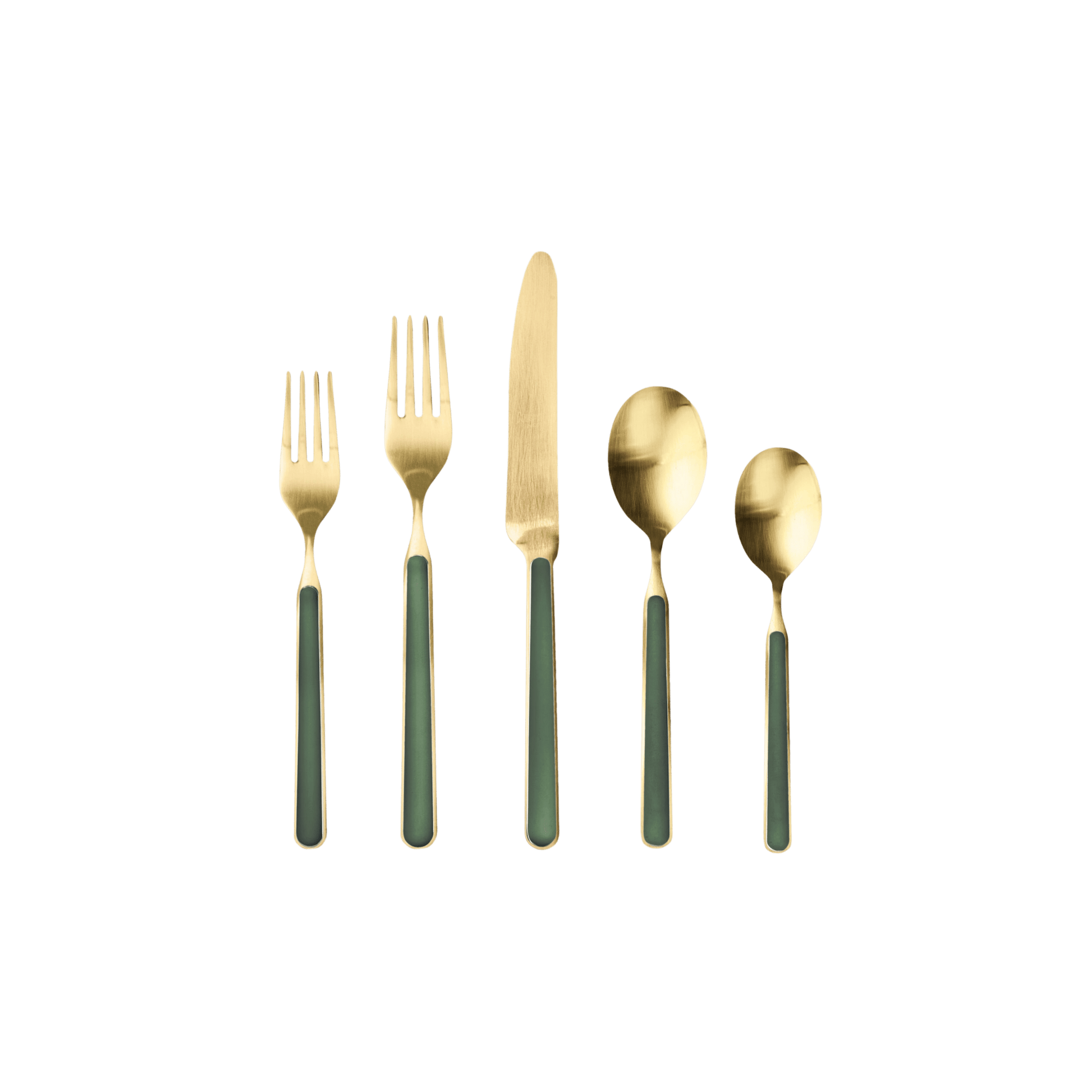 Fantasia Ice Gold Stainless Steel 5 Piece Place Setting - Hosted by Kelly Gaudreau