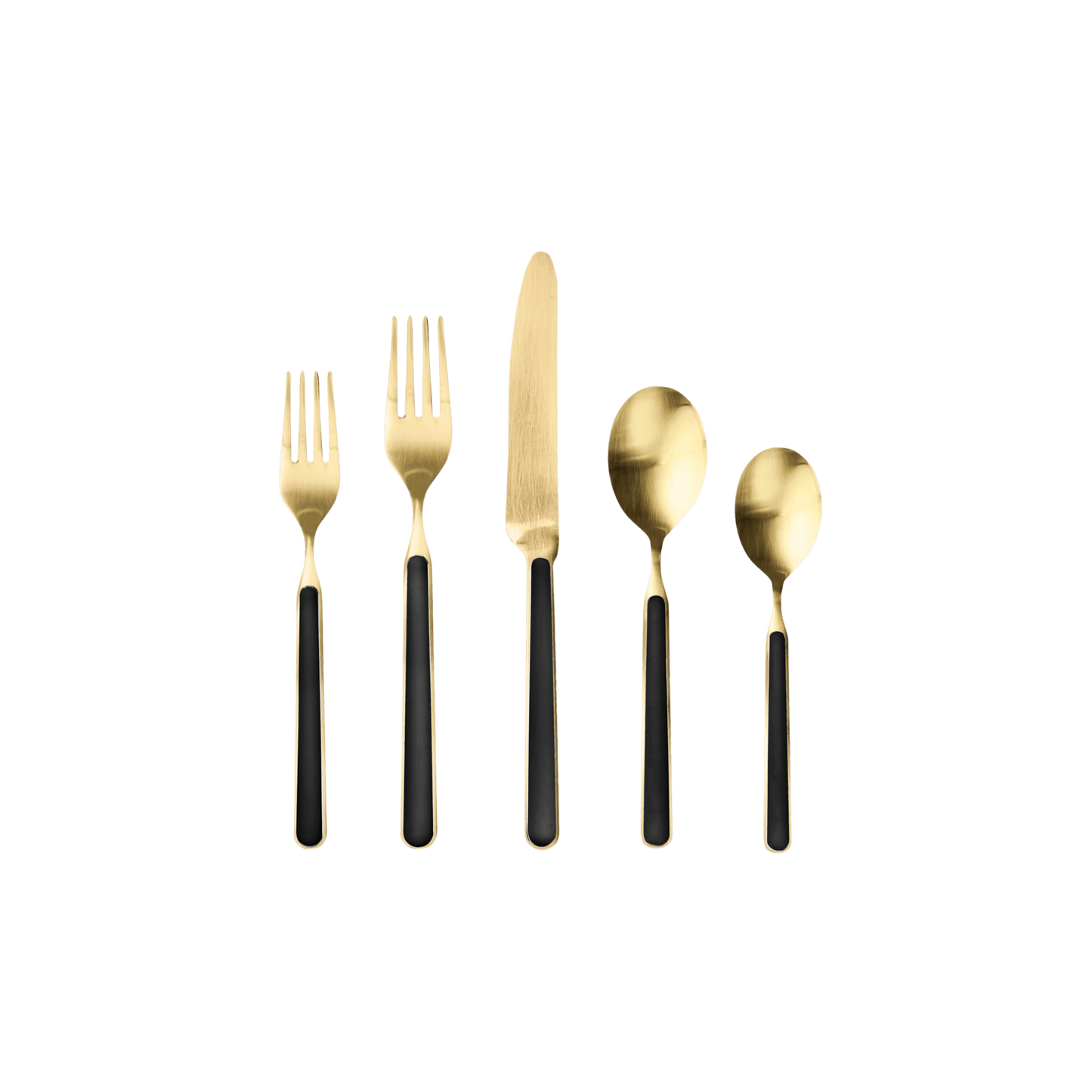 Fantasia Ice Gold Stainless Steel 5 Piece Place Setting - Hosted by Kelly Gaudreau