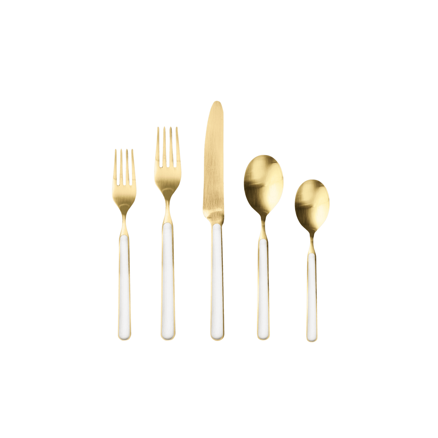 Fantasia Ice Gold Stainless Steel 5 Piece Place Setting - Hosted by Kelly Gaudreau