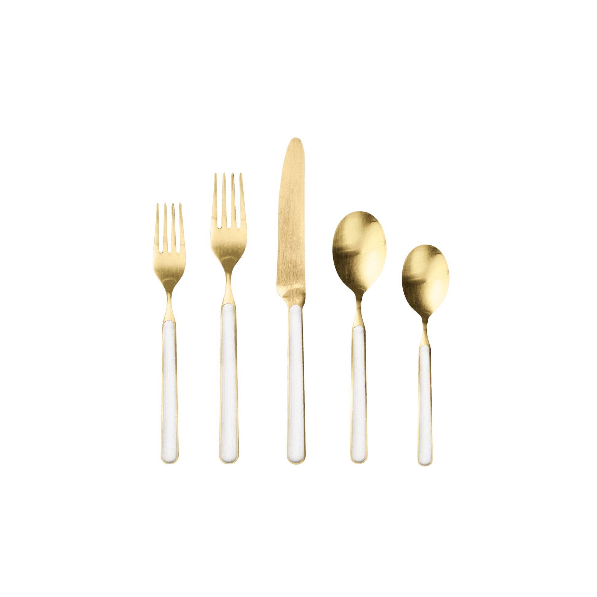 Fantasia Ice Gold Stainless Steel 5 Piece Place Setting - Hosted by Kelly Gaudreau