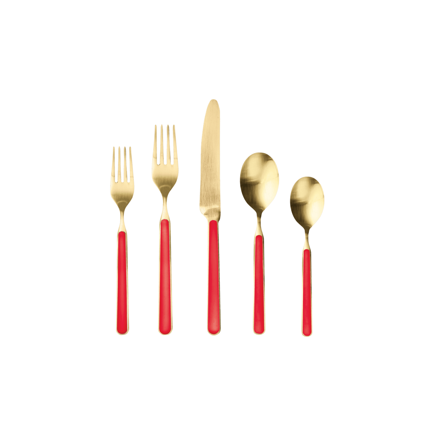 Fantasia Ice Gold Stainless Steel 5 Piece Place Setting - Hosted by Kelly Gaudreau