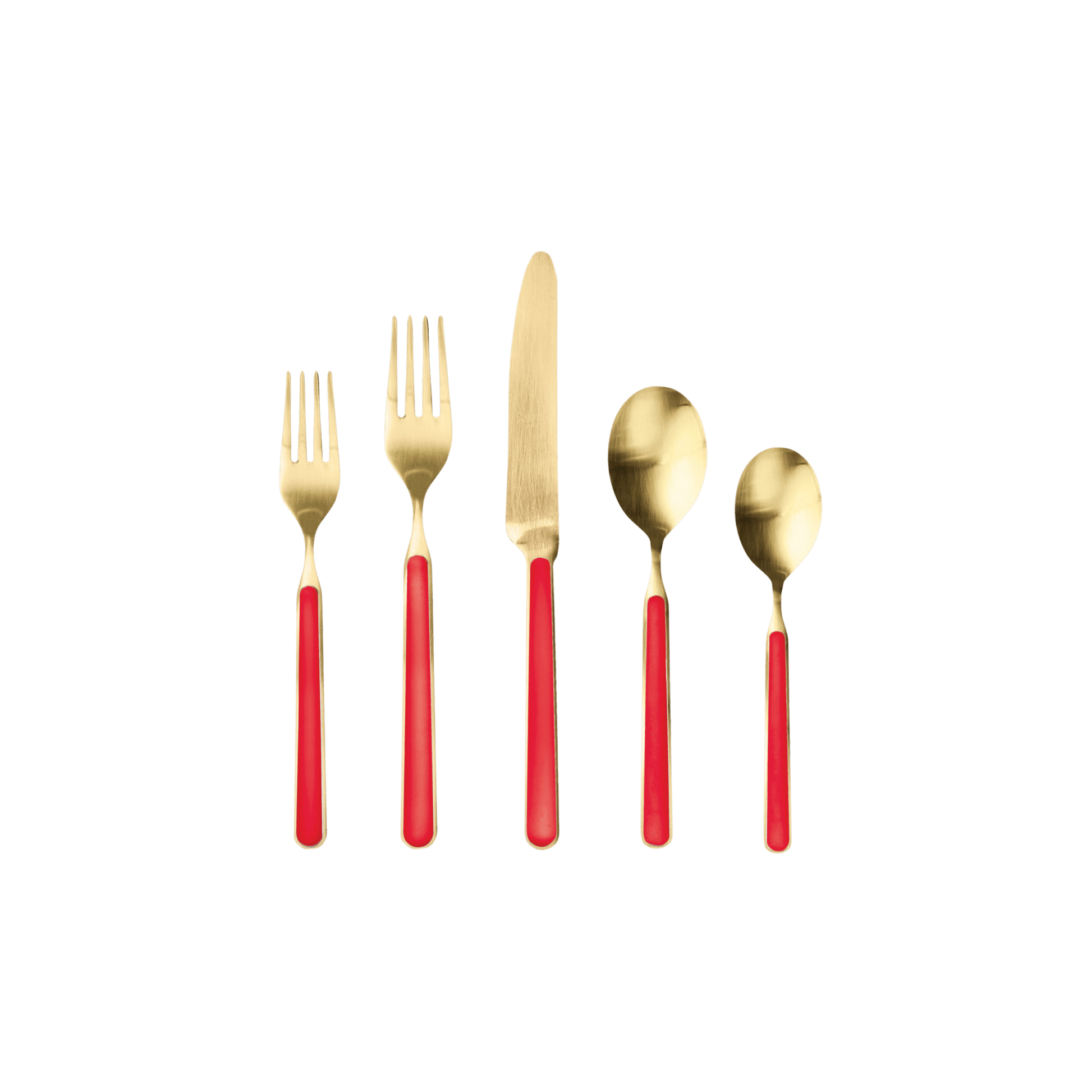 Fantasia Ice Gold Stainless Steel 5 Piece Place Setting - Hosted by Kelly Gaudreau