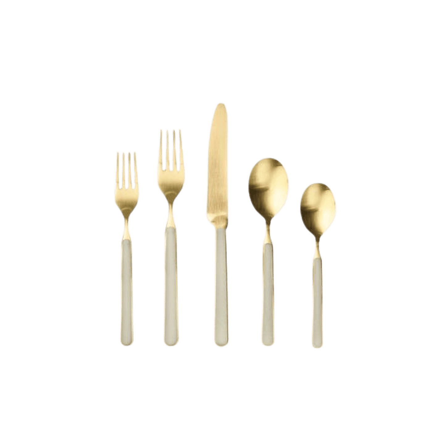 Fantasia Ice Gold Stainless Steel 5 Piece Place Setting - Hosted by Kelly Gaudreau